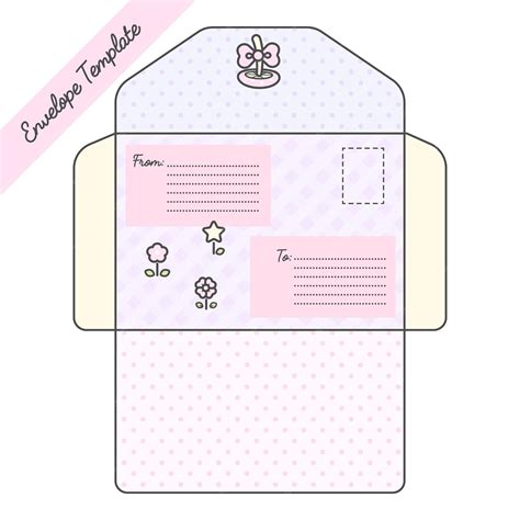 Cute Envelope Template