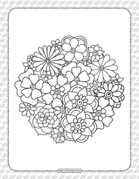 Cute Flowers Printable