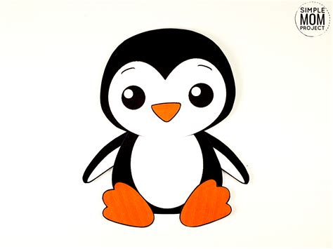 Cute Penguin Template
