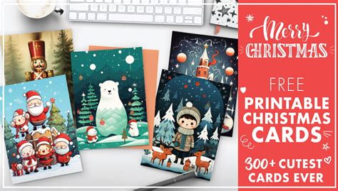 Cute Printable Christmas Cards