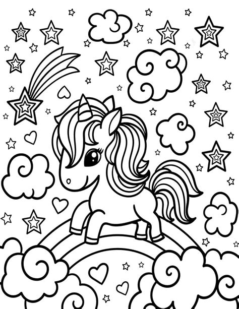 Cute Unicorn Printable