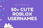 Cute Usernames for Roblox