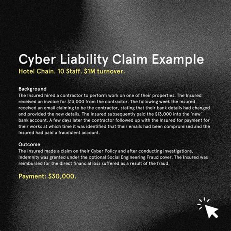 Cyber Liability Claim Examples