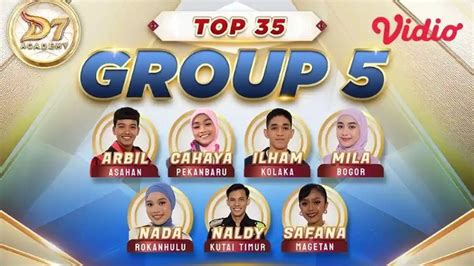 D Academy 7 Grup 5 Tampil