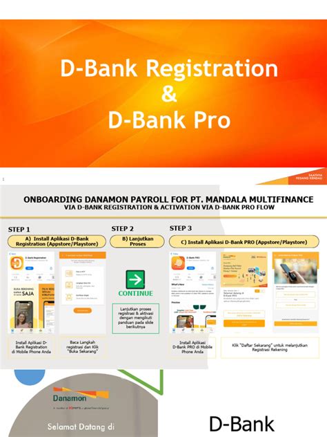 D-Bank Registration