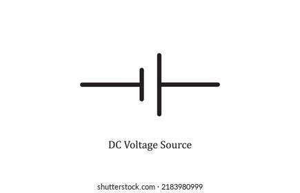 DC Voltage Source Symbol