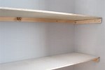 DIY Closet Wood Shelf