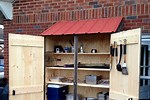 DIY Outdoor Wood Cabinet