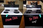 DIY Spray Paint Kitchen Appliances