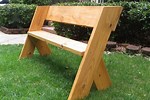 DIY Wood Bench