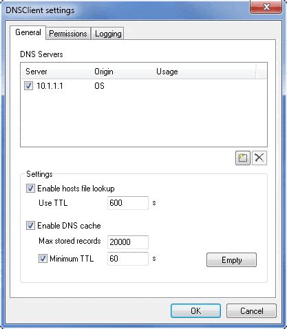 DNS Client Settings for Discontiguous Namespaces