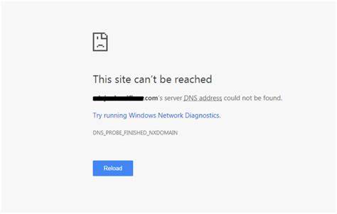 DNS Server Error