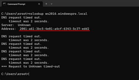 DNS Timeout
