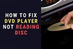 DVD Player Not Reading Disc