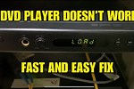 DVD Player Not Working