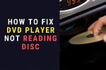DVD Player Won't Read Disc