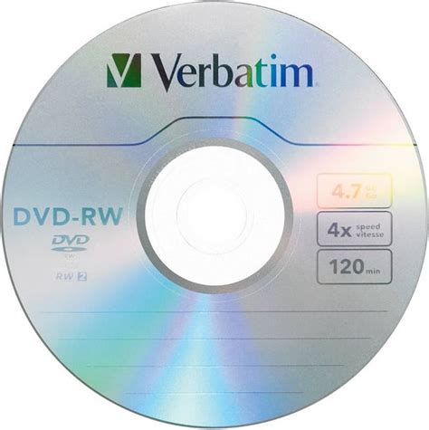 DVD RW storage