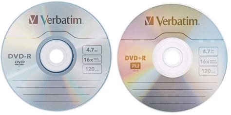 DVD RW vs DVD R