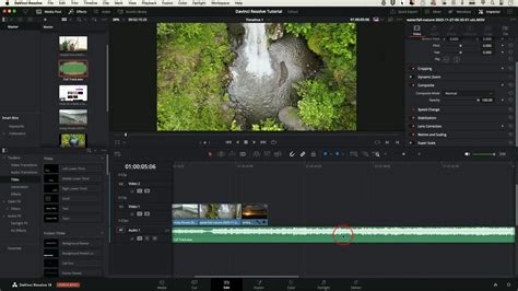 Timeline DaVinci Resolve