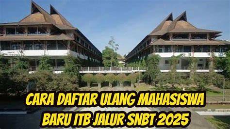 Daftar Ulang ITB
