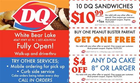 Dairy Queen Printable Coupons