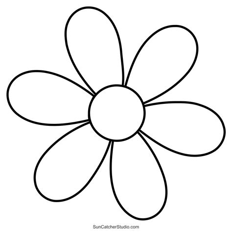 Daisy Flower Template