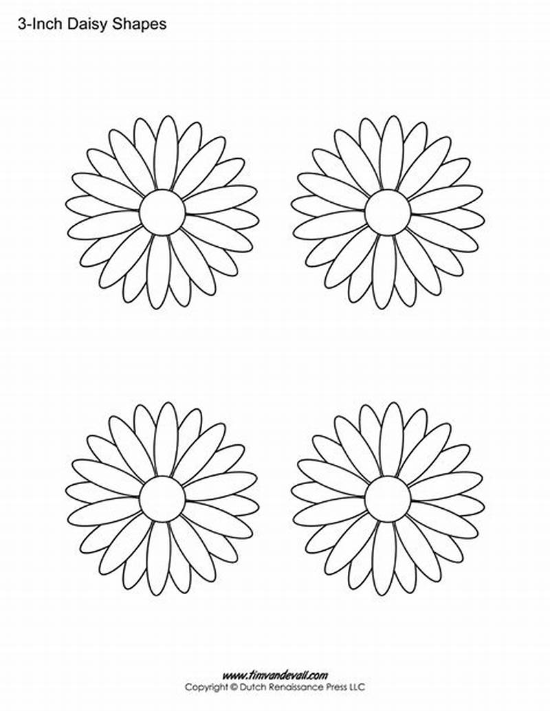 Daisy Pattern Printable