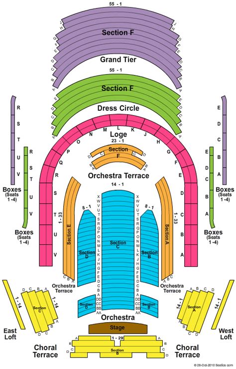 Dallas Symphony Seating Chart