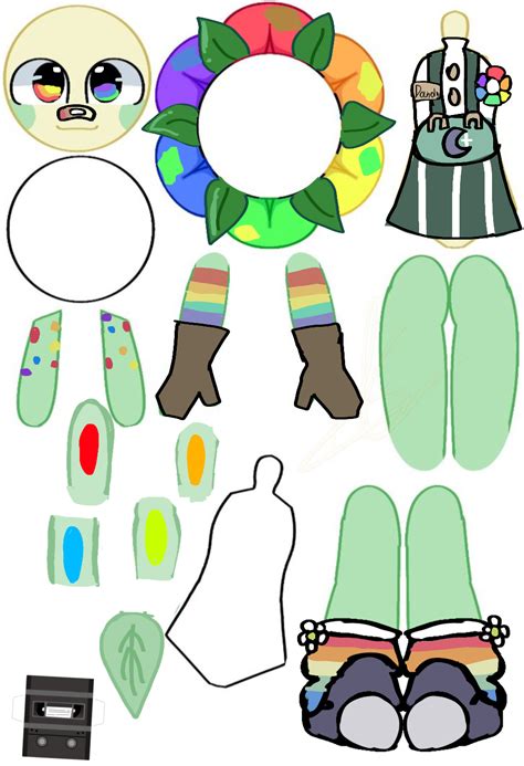 Dandys World Paper Doll Templates