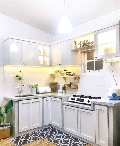 Dapur putih minimalis