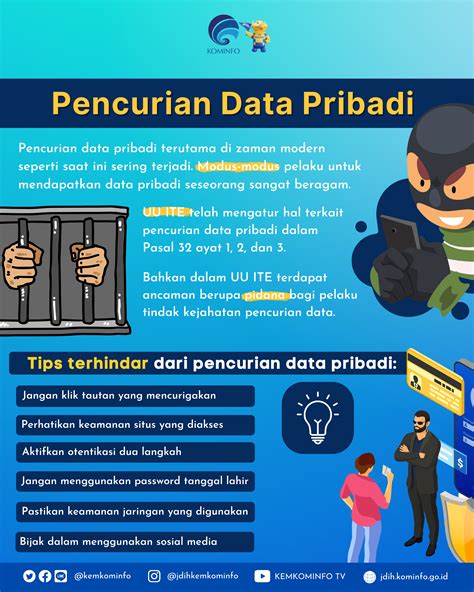 Data pribadi dapat dicuri