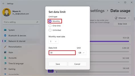 Data Limit