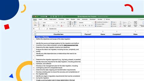 Data Migration Plan Template