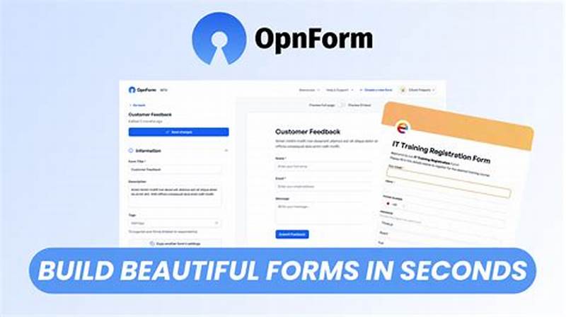 Database Form Builder Open Source