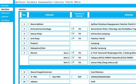 Database Kepegawaian Digital