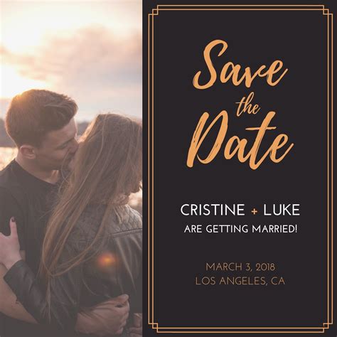Date Invitation Template