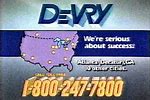DeVry 1990 Commercial