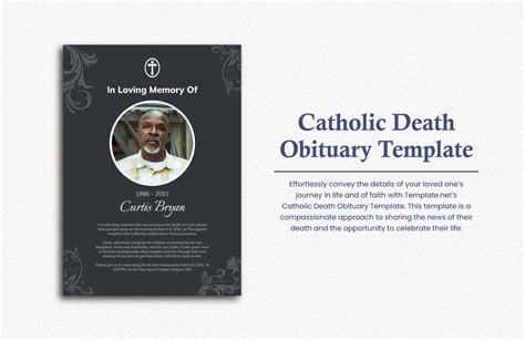 Death Obituary Template