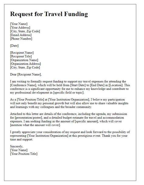 Declined Funding Decisions To Attend A Conference Template