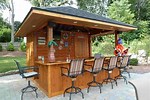 Decorating Outdoor Bar Area Decor