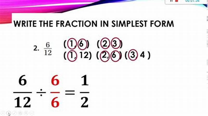 Define Simplest Form In Math
