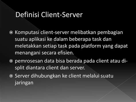 Definisi Client