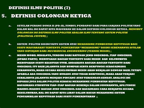 Definisi Golongan