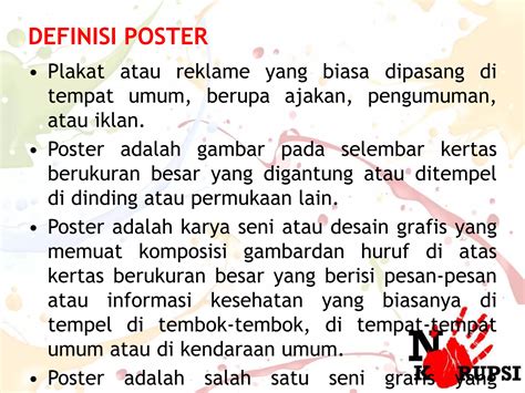 Definisi Poster Lebih Dalam