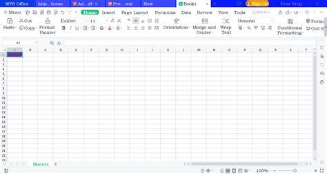 Definisi Sederhana WPS Spreadsheet