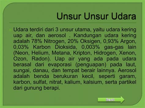 Definisi Udara Komplementer