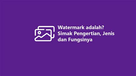 Definisi Watermark