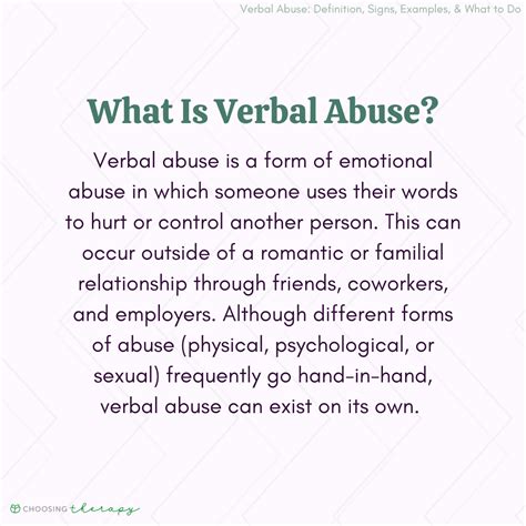 Definisi KDRT Verbal