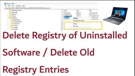 Delete Outdated VPN Entries from the Windows Registry