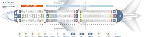 Delta Boeing 767 400 Seating Chart